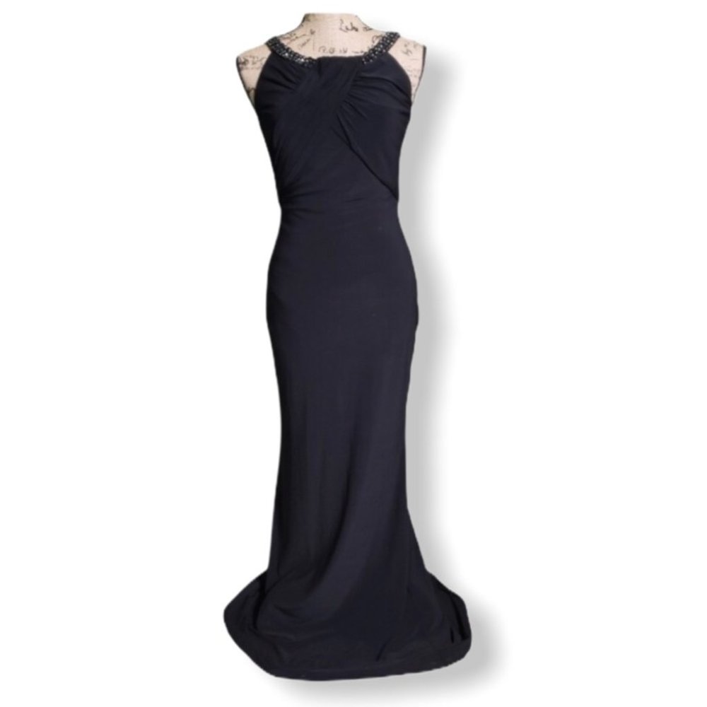 {Laundry by Shelli Segal} NWT Black Formal Dress